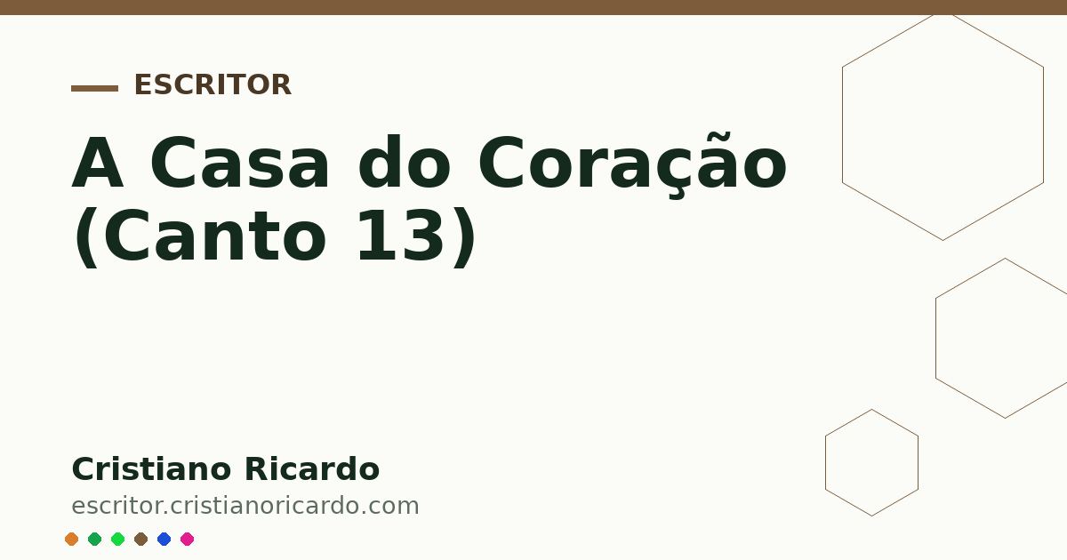 Card OG automático: A Casa do Coração (Canto 13)