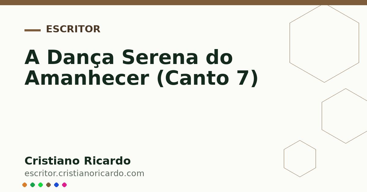 Card OG automático: A Dança Serena do Amanhecer (Canto 7)