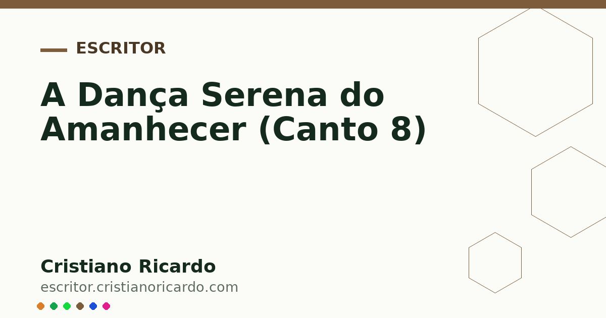 Card OG automático: A Dança Serena do Amanhecer (Canto 8)