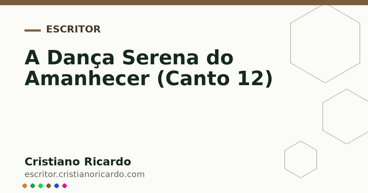 Card OG automático: A Dança Serena do Amanhecer (Canto 12)