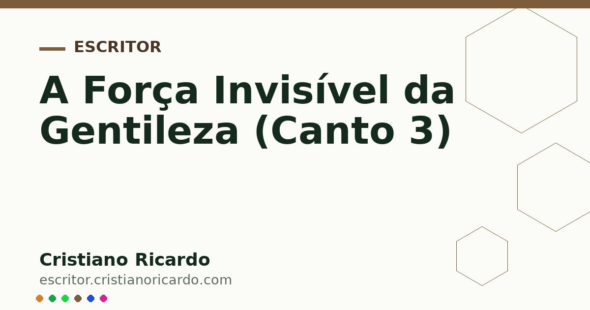 Card OG automático: A Força Invisível da Gentileza (Canto 3)