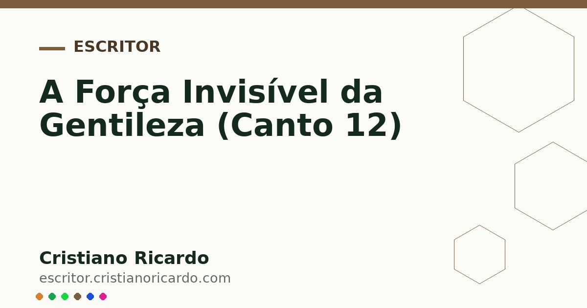 Card OG automático: A Força Invisível da Gentileza (Canto 12)