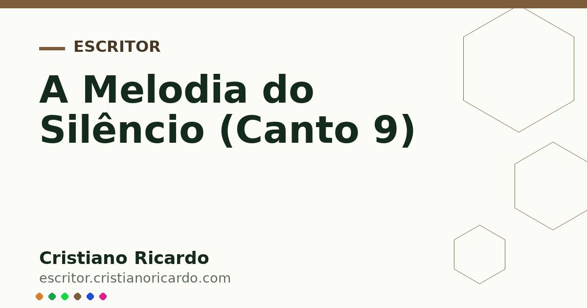 Card OG automático: A Melodia do Silêncio (Canto 9)