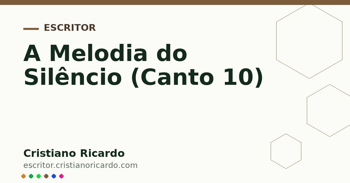 Card OG automático: A Melodia do Silêncio (Canto 10)