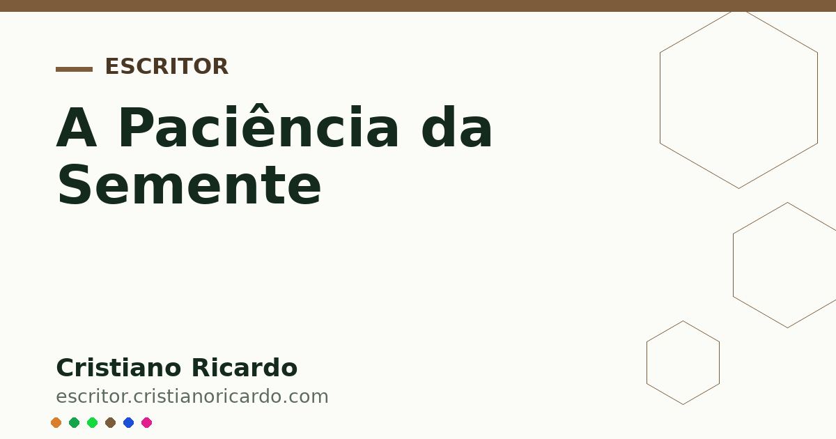 Card OG automático: A Paciência da Semente