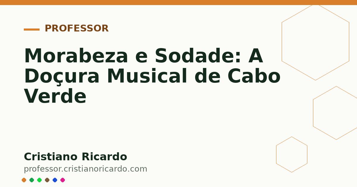 Card OG automático: Morabeza e Sodade: A Doçura Musical de Cabo Verde
