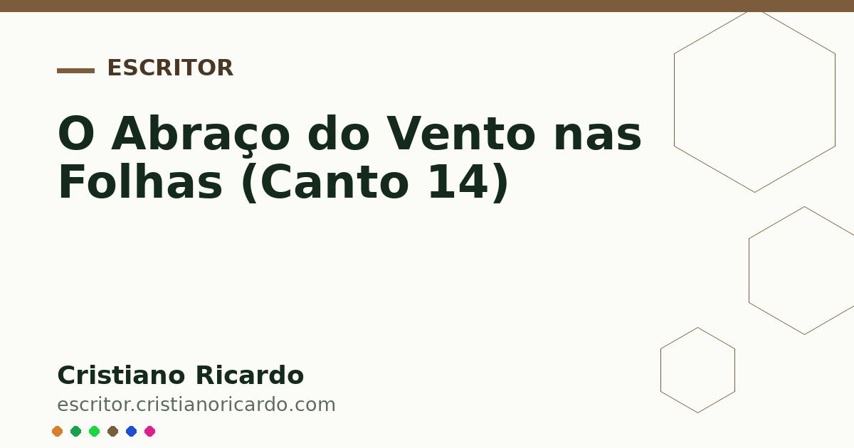 Card OG automático: O Abraço do Vento nas Folhas (Canto 14)