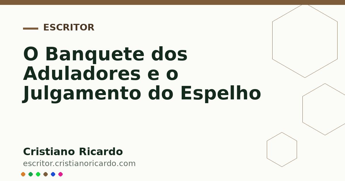 Card OG automático: O Banquete dos Aduladores e o Julgamento do Espelho