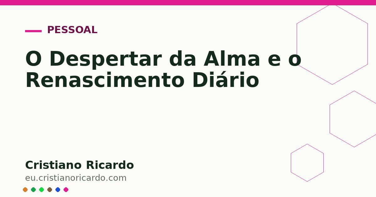 Card OG automático: O Despertar da Alma e o Renascimento Diário