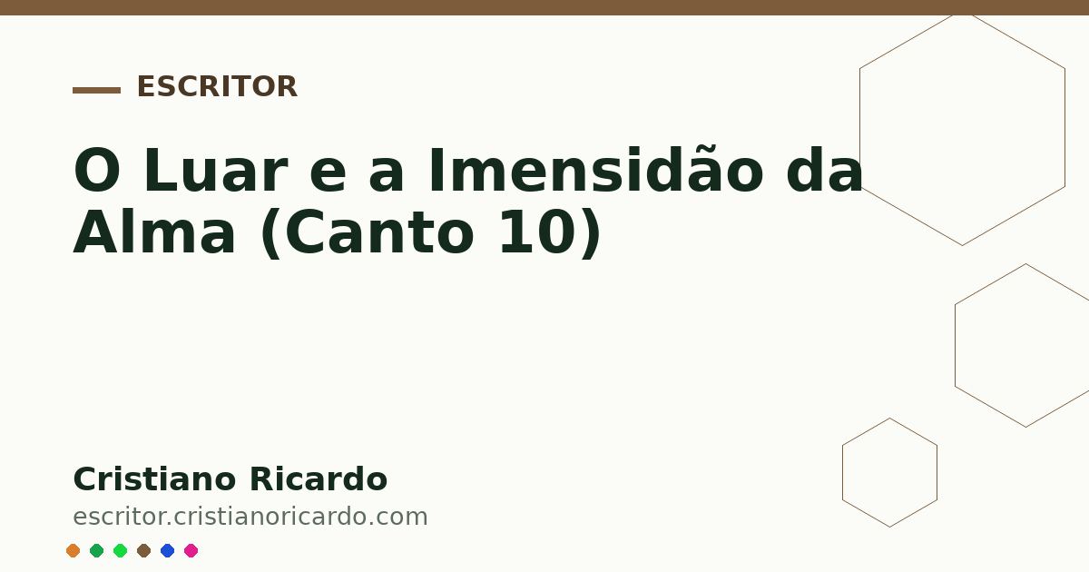 Card OG automático: O Luar e a Imensidão da Alma (Canto 10)