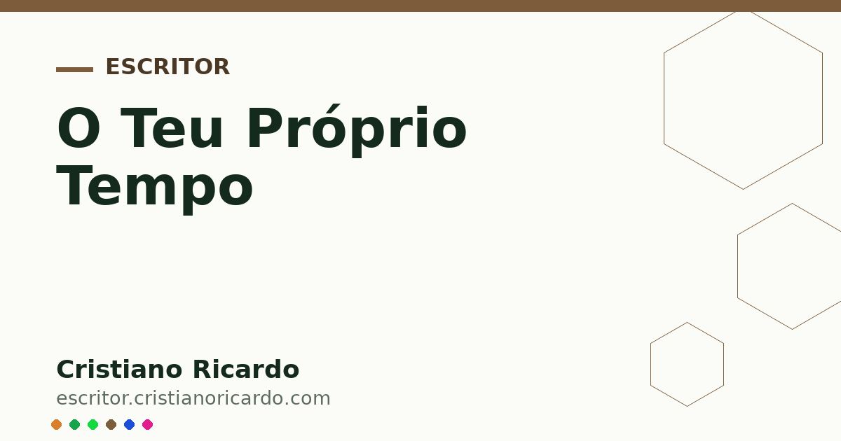 Card OG automático: O Teu Próprio Tempo