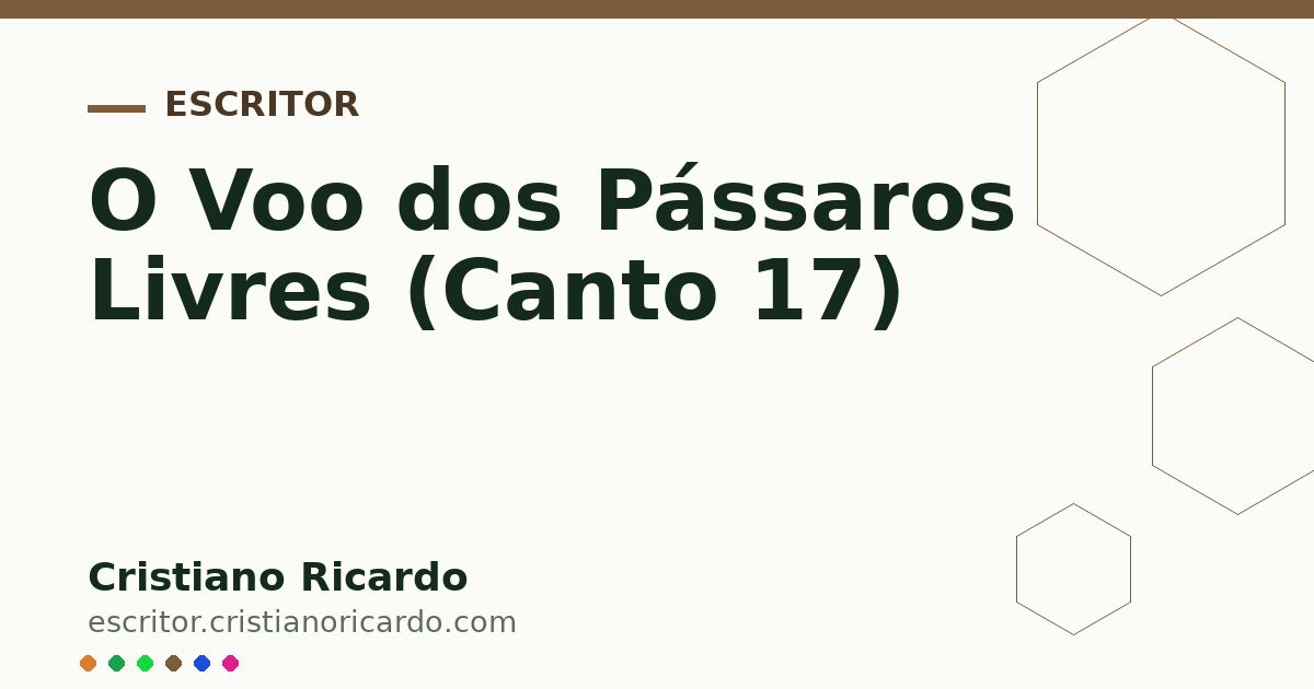 Card OG automático: O Voo dos Pássaros Livres (Canto 17)
